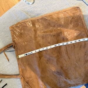 Toteme Tan Leather Tote Bag